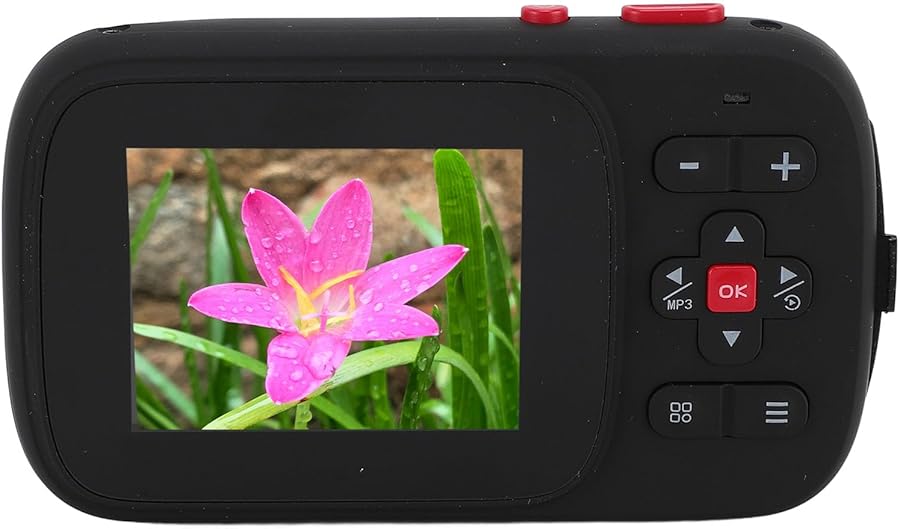 Compare Black Dual Screen 2 5K 72MP Autofocus Selfie Vlogging Camera with MP3 Music Playback at KSA Price