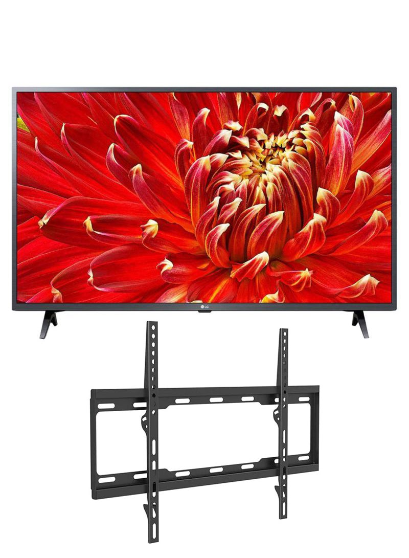 Compare 43Inch Smart Full HD TV With BuiltIn Receiver 43LM6300PVB Black With Wall Mount 43LM6300PVB Black at KSA Price