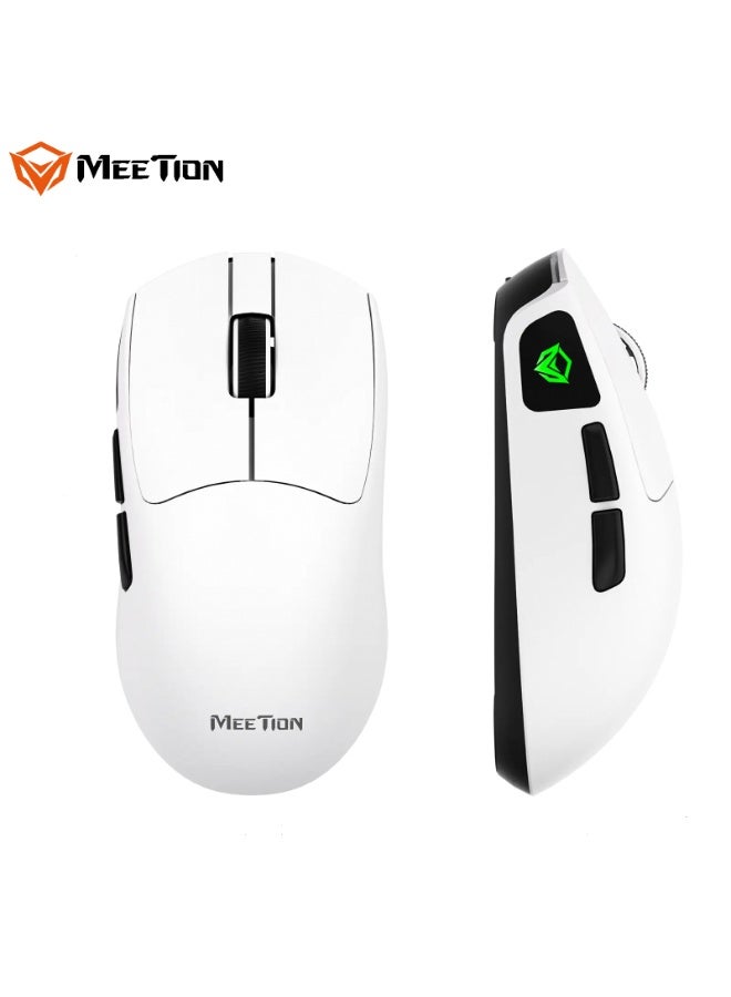 Compare MEETION Triple Mode Wireless Gaming Mouse GW12 57g UltraLightweight Design TripleMode Connectivity DualSystem Compatible 400mAh Rechargeable Battery Upto 12800 Adjustable DPI Fully Customizable via Software at KSA Price