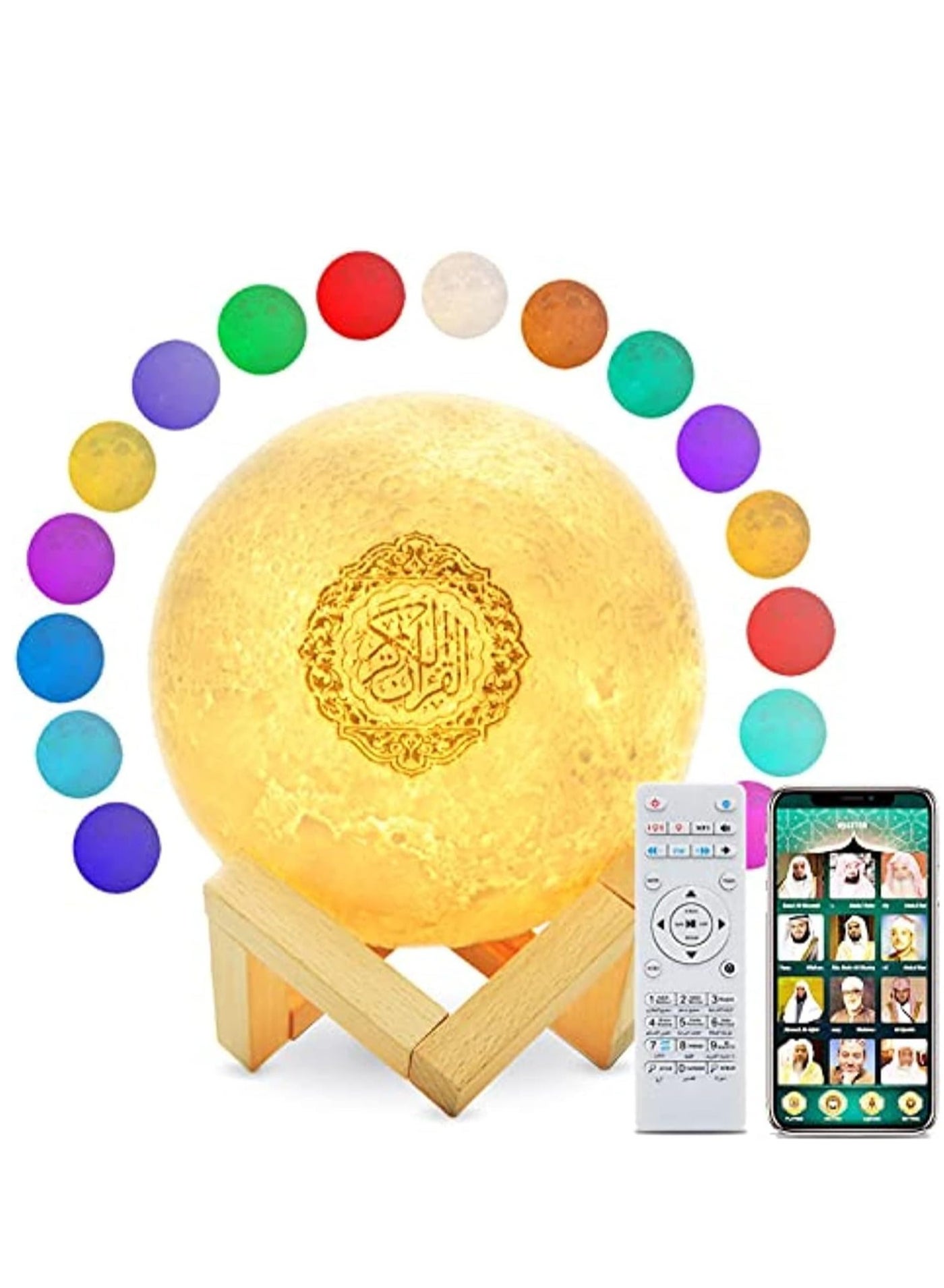 Portable Bluetooth Speaker, 4 in 1 Quran…
