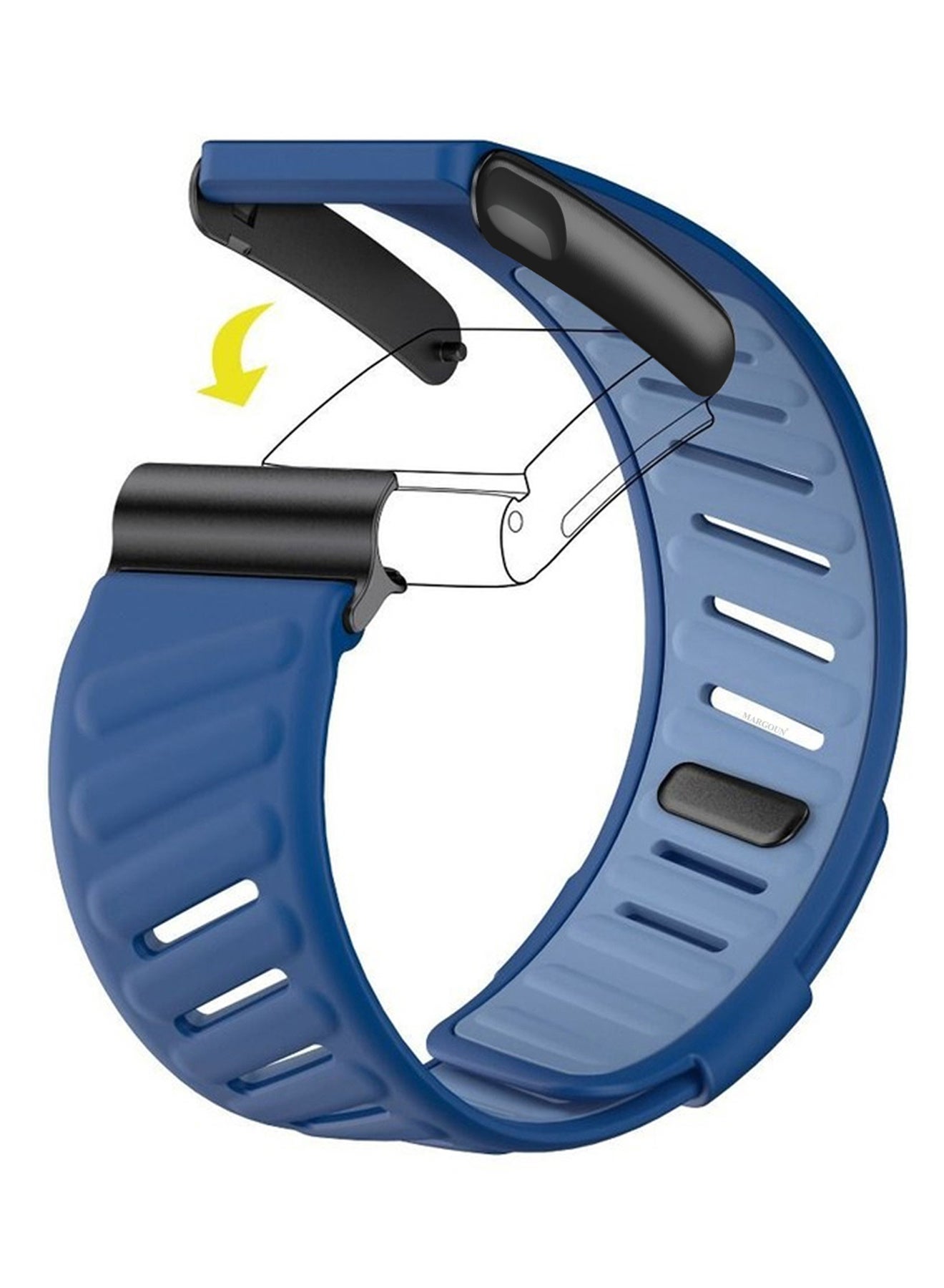 Sports Silicone Ventilated Band Compatible with Whoop…