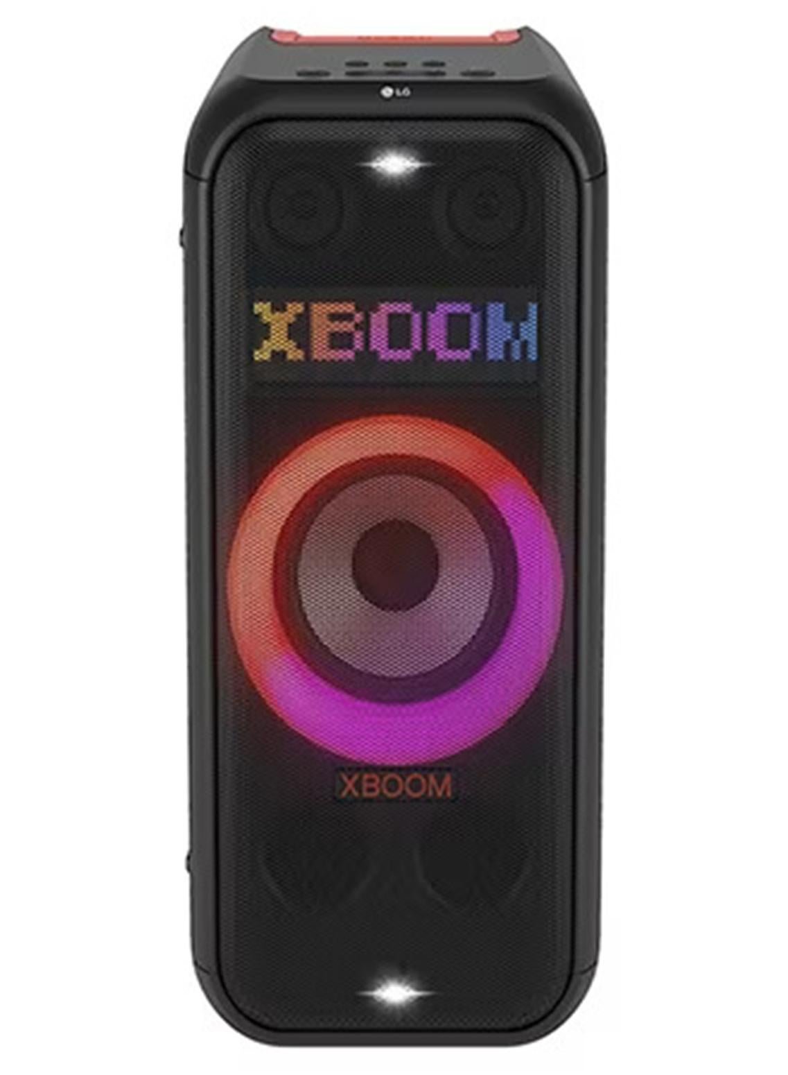 Compare XBOOM PARTY SPEAKER, PARTY SPEAKER  TELESCOPIC HANDLE & WHEELS, BLUETOOTH, 20HRS BATTERY, IPX4, SOUND BOOST  XL7S Black at KSA Price