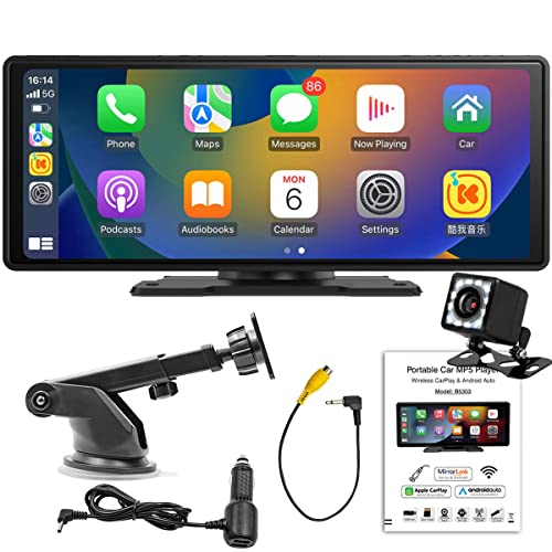 Compatible for Wireless Apple Carplay & Android…