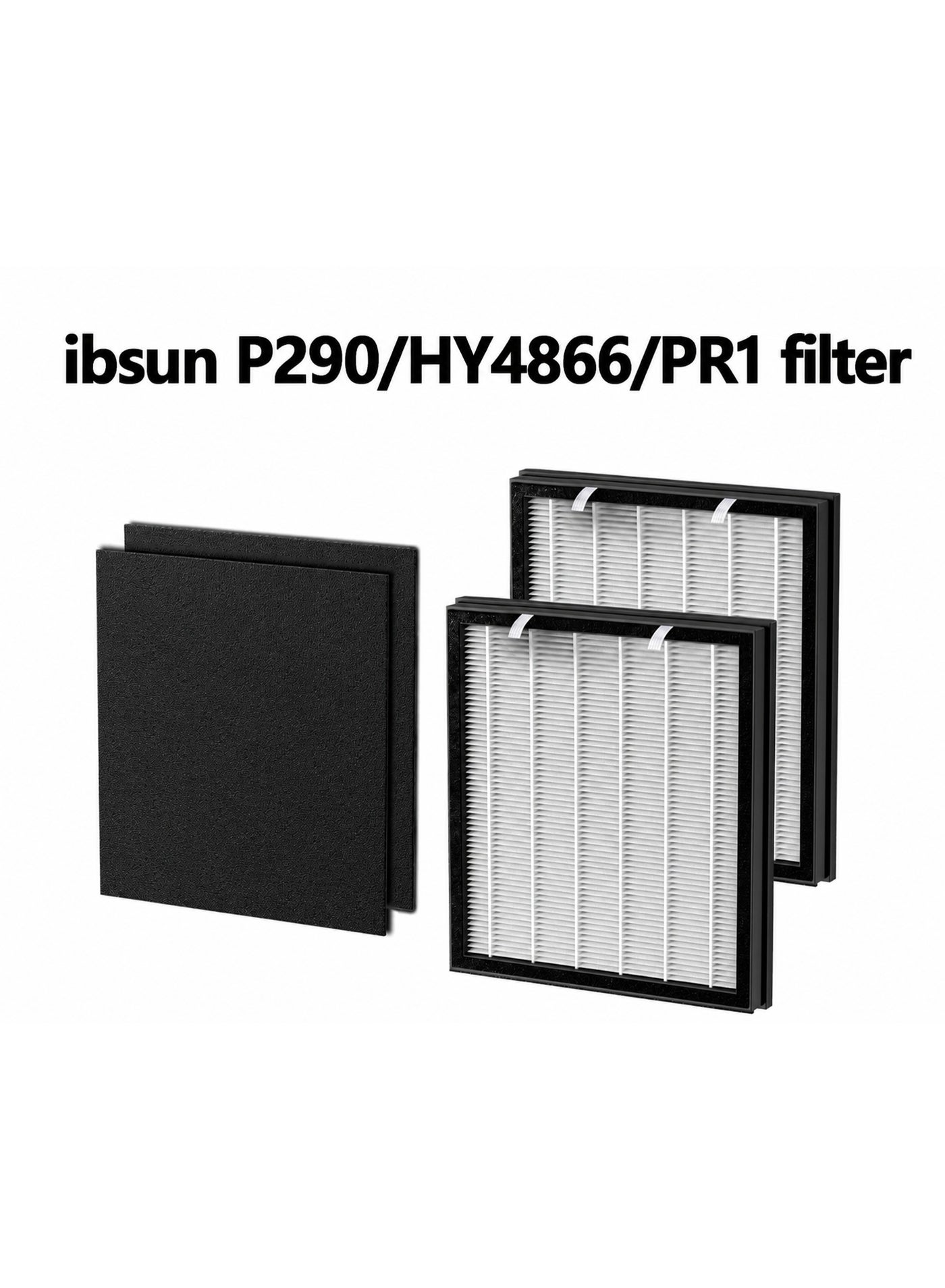 Compare P290HY4866PR1 Air Purifier Replacement Filter, H13 True HEPA Filter with Activated Carbon for Dust, Pollen, Pet Hair, Pet Dander and Household Odors at KSA Price