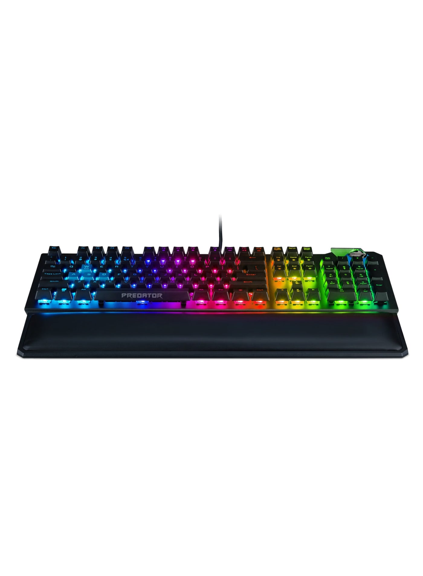 Compare Acer Predator Aethon 700, RGB Mechanical Gaming Keyboard, US Layout, Adjustable Switch Toggle for Tactile  Linear Press, Volume Roller, 60M Keystroke, Predator QuarterMaster App, Black at KSA Price