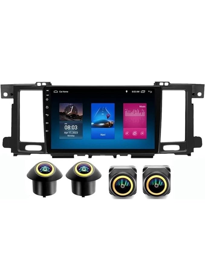 Compare Android Car Stereo for Nissan Patrol 6 VI Y62 20102020 4GB RAM 64GB ROM Support Carplay, MLink WiFi BT, Radio GPS, 9 Inch IPS.QLED, Fast interface, Touch Screen with 360D Camera Included at KSA Price