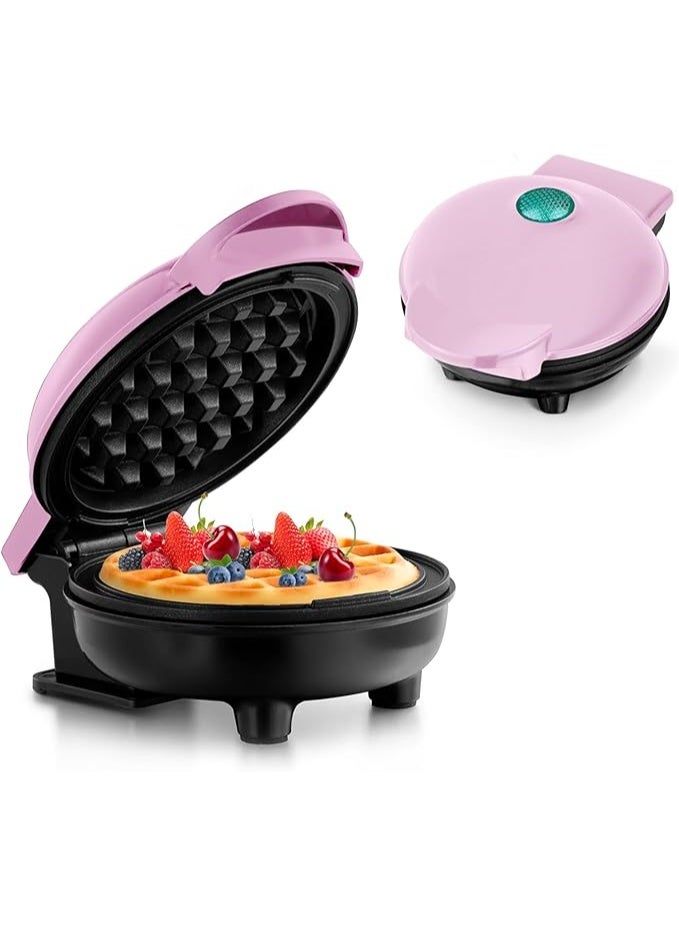 Mini Waffle Iron for Classic Waffle Maker, Small…