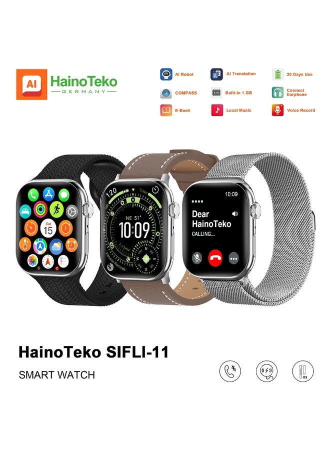 HainoTeko SIFLI-11 AMOLED Waterproof Design Smart…