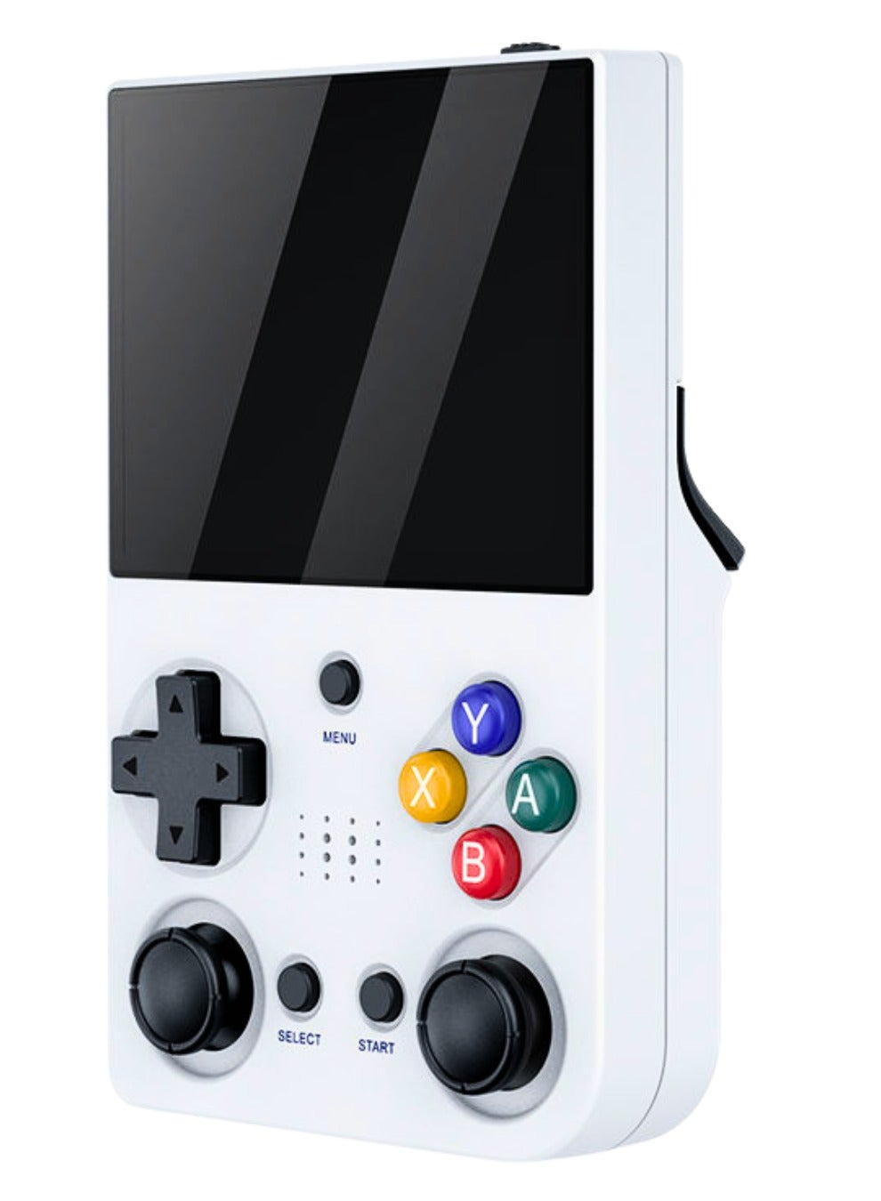 Compare Gaming Console, 3.5Inch HD Display, Linux System, 30 Emulators, 3000mAh Battery, White at KSA Price