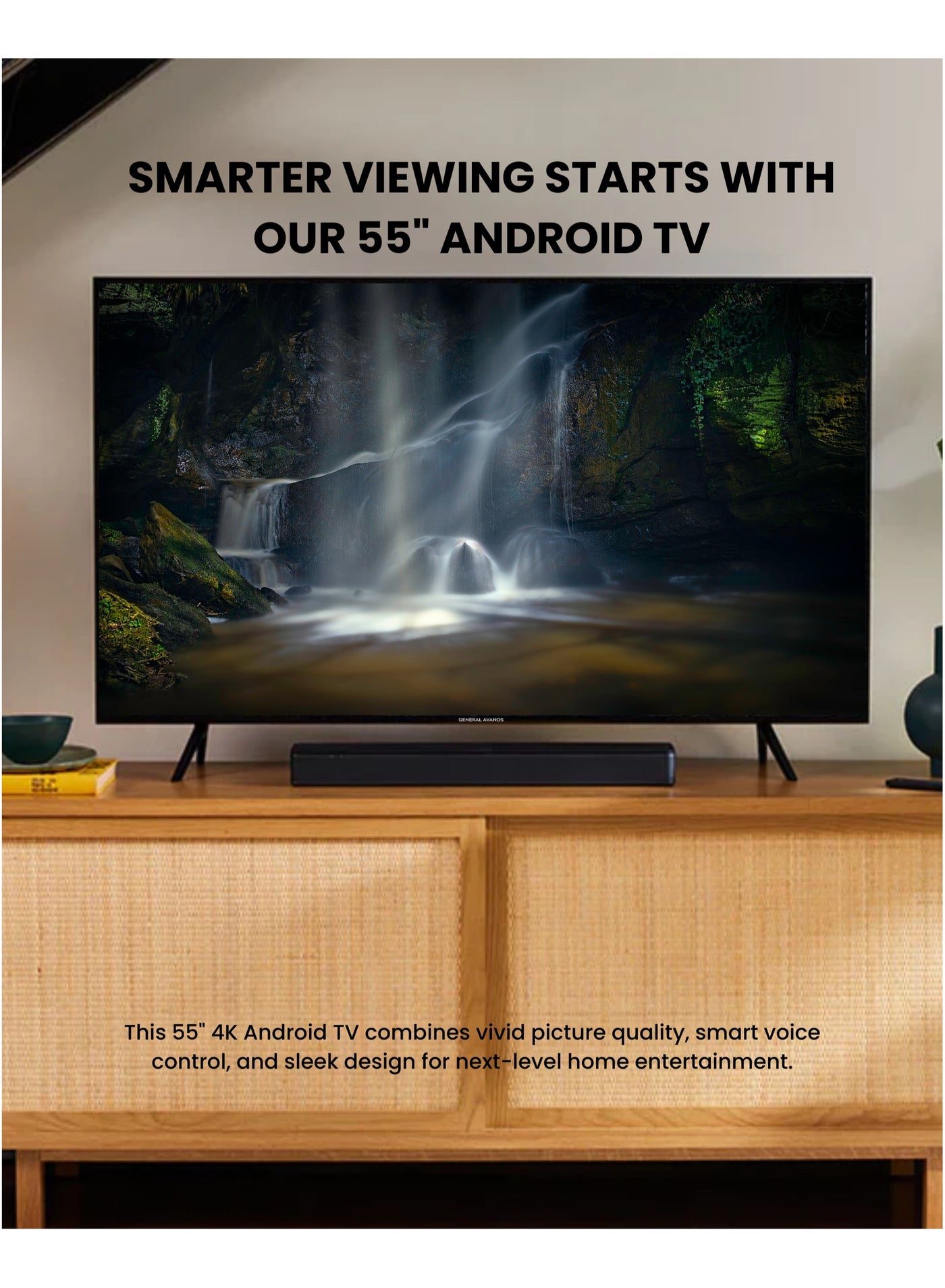 Compare 55inch Android Smart LED TV, UHD, Netflix, YouTube,Prime, HDMI, USB at KSA Price