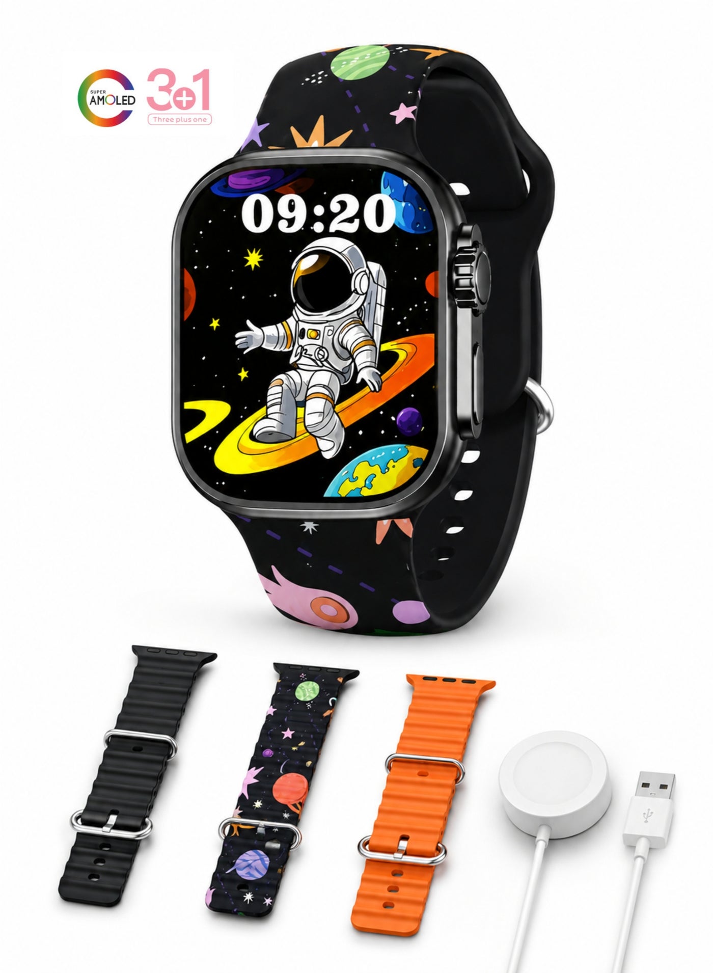 X103 Ultra 3 AMOLED Smart Watch for Boys &…