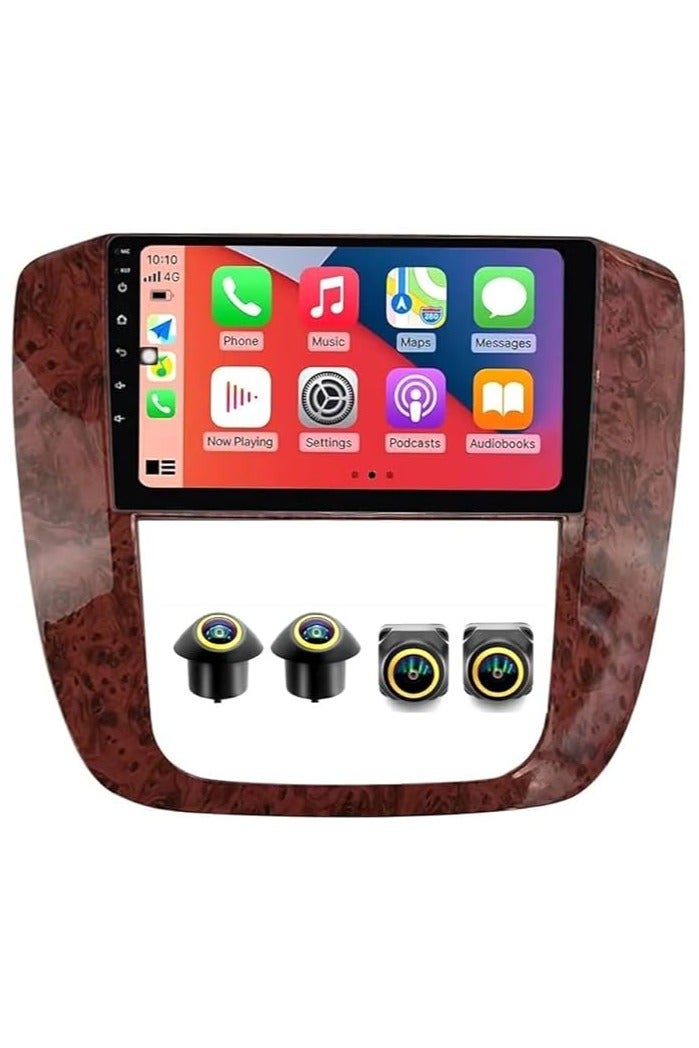 Compare Android Car Stereo for GMC Yukon Chevrolet Chevy Tahoe Suburban 20072012 4GB RAM 64GB ROM Support Carplay, MLink WiFi BT, Radio GPS, 9 Inch IPS.QLED, Fast interface, Screen with 360D Camera Included at KSA Price