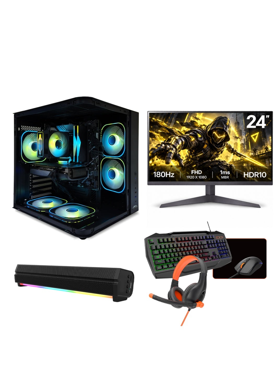 All In One Gaming PC Bundle - Intel…