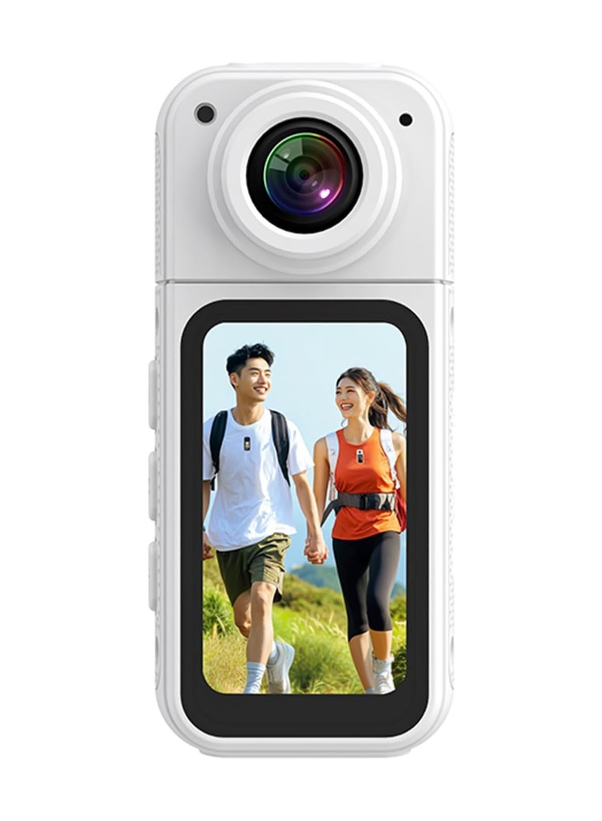 Compare Mini Thumb Vlogging Camera with Magnetic Mount, 2.7K POV Video Recording, 1080P HD, 1.47” IPS Display, 170° Wide Angle, 180° Rotating Lens, Compact Pocket Wearable Camera with 350mAh Battery, TypeC Charging, Lightweight Body Cam for Travel, Motorcyc at KSA Price