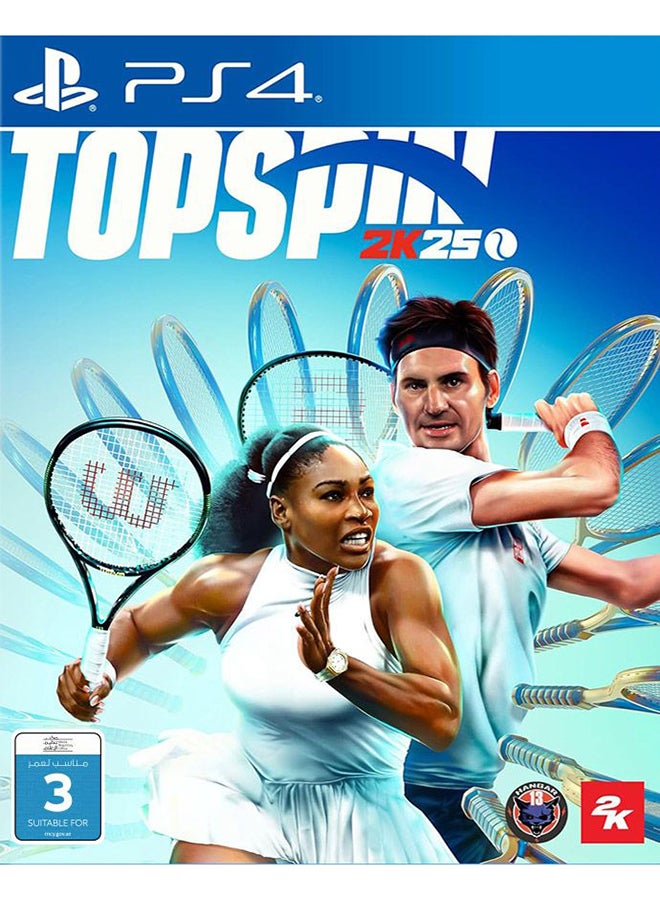 Compare TopSpin 2K25  PlayStation 4 PS4 at KSA Price