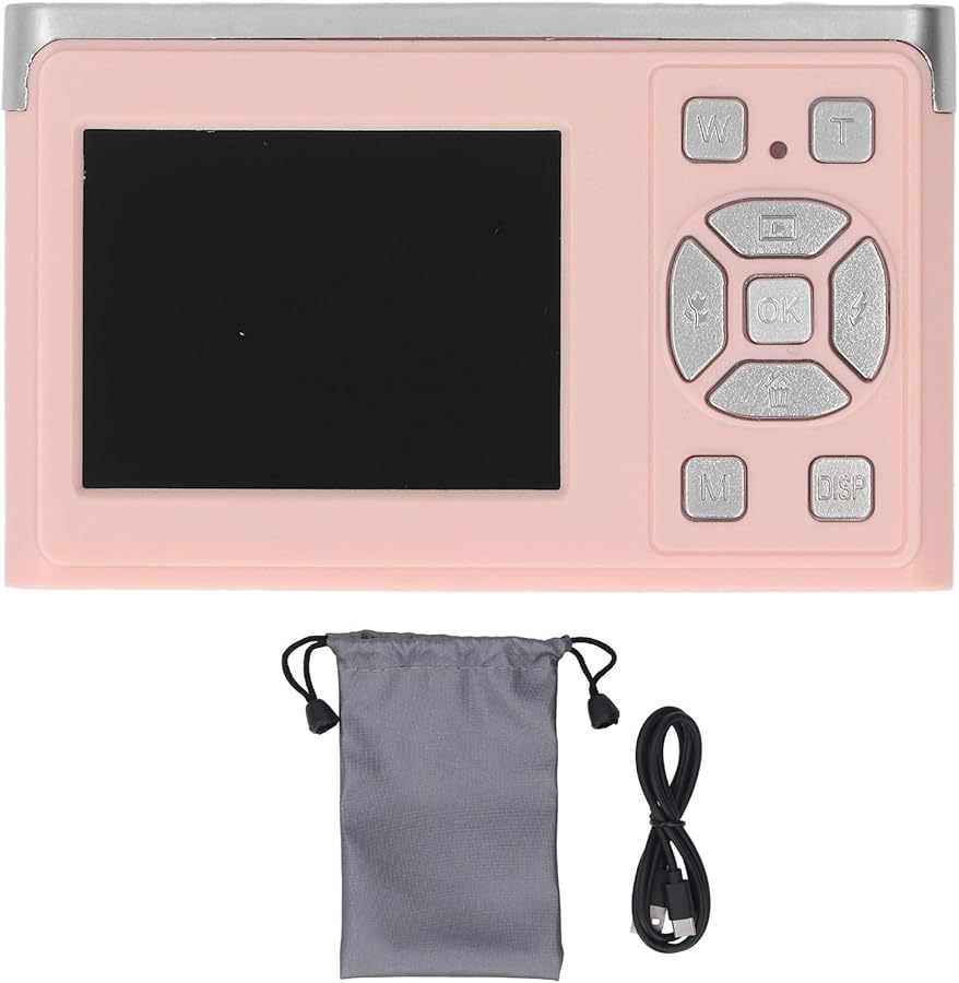 Pink HD Digital Camera 1080P 50MP 16X Zoom Autofocus…