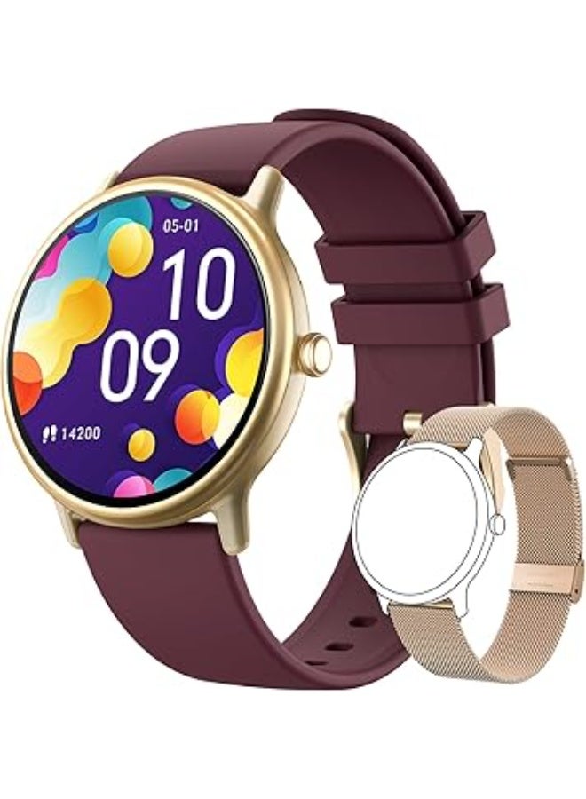 ZONEY Smartwatch Women Men with Bluetooth Call,1.43…
