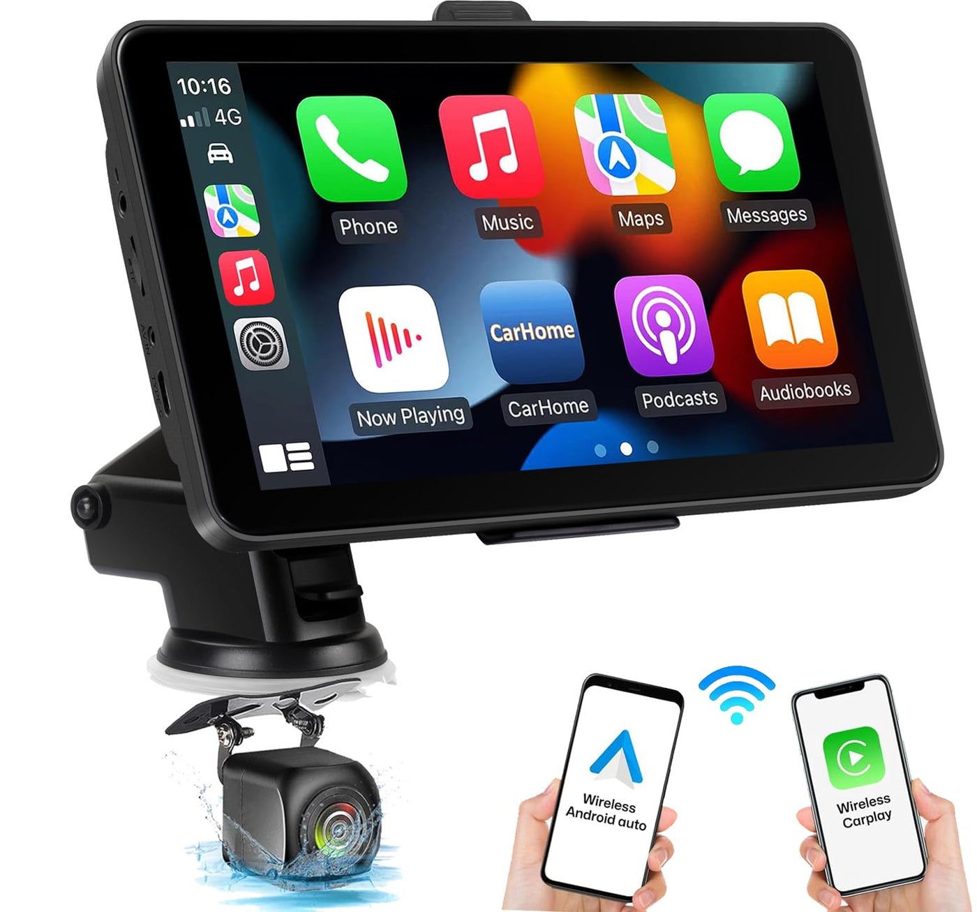 Wireless Apple CarPlay Android Auto 7