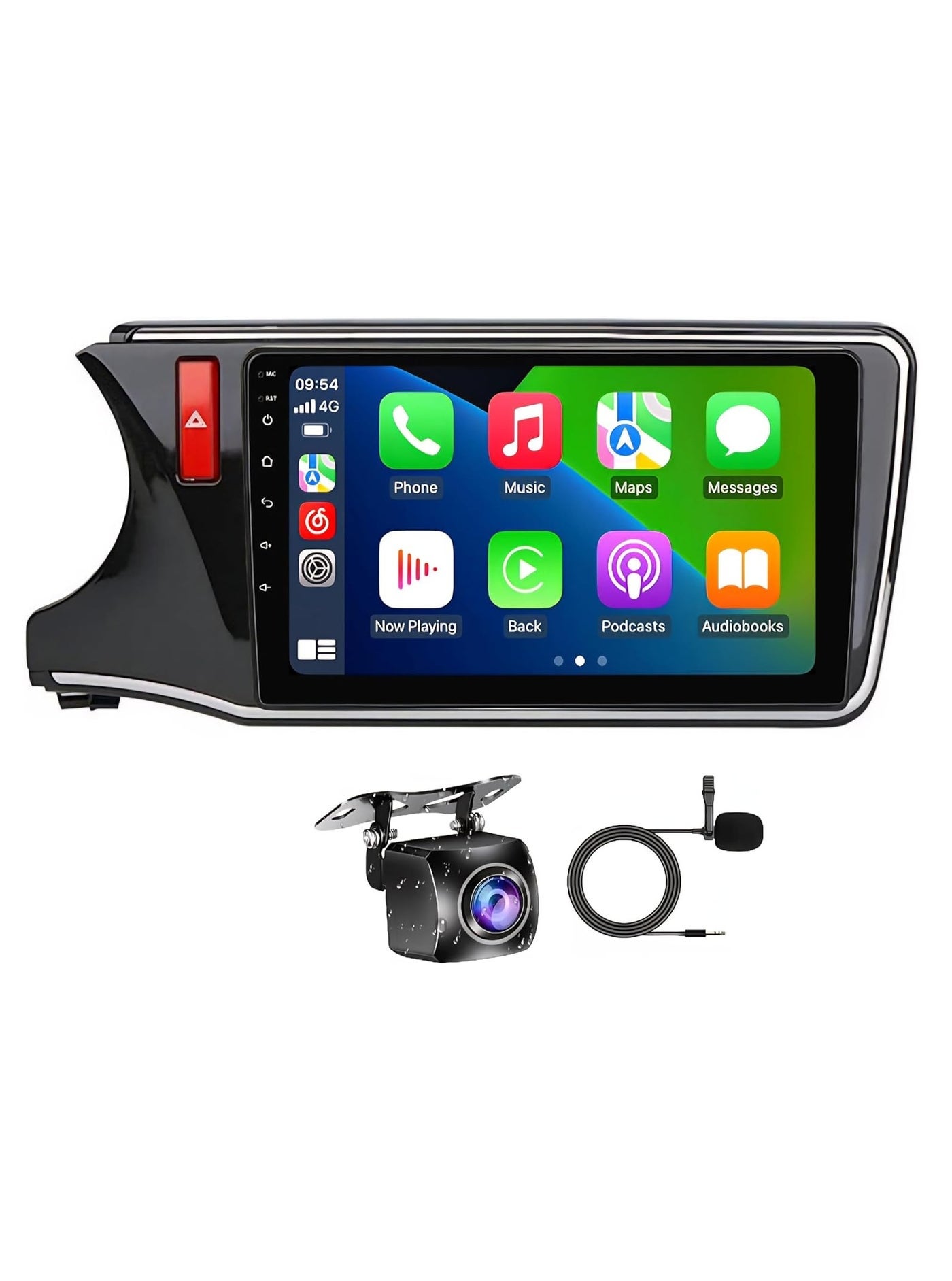 Compare Honda City Android Car Stereo 10 Inch for Honda City 20142019 | Wireless Apple CarPlay & Android Auto | 2GB RAM 32GB ROM | GPS Navigation | WiFi | Bluetooth 5.0 | Steering Wheel Control | AHD Camera Included at KSA Price