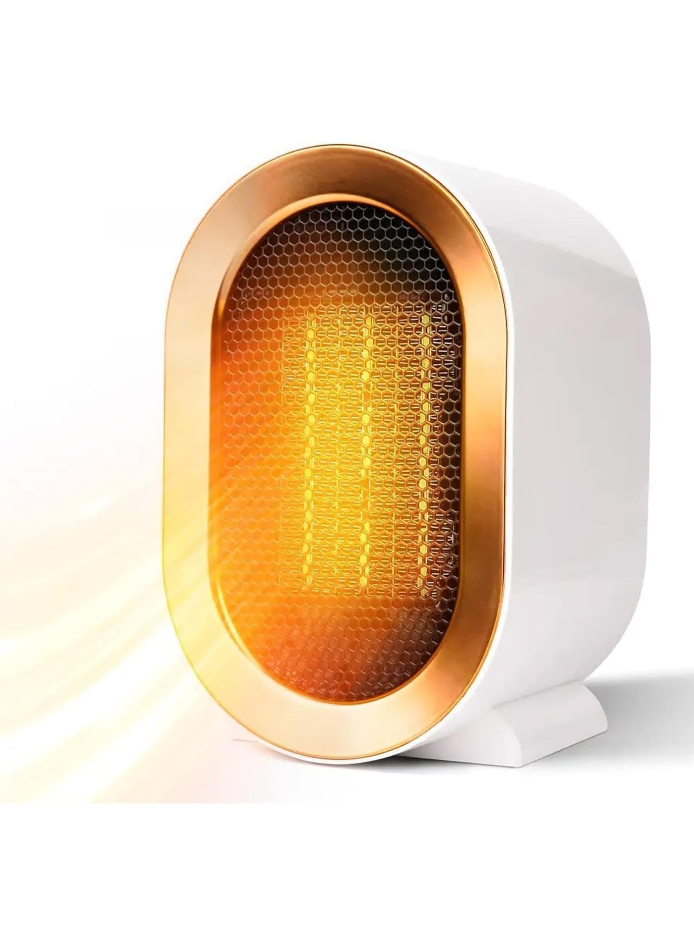 Compare FALAHOM  Electric Space Heaters for Indoor Use, Overheat Protection, TipOver Protection, Low Noise Heating, Safe Electric PTC Portable Mini Fan with 2 Heating Modes for Office Home Room at KSA Price