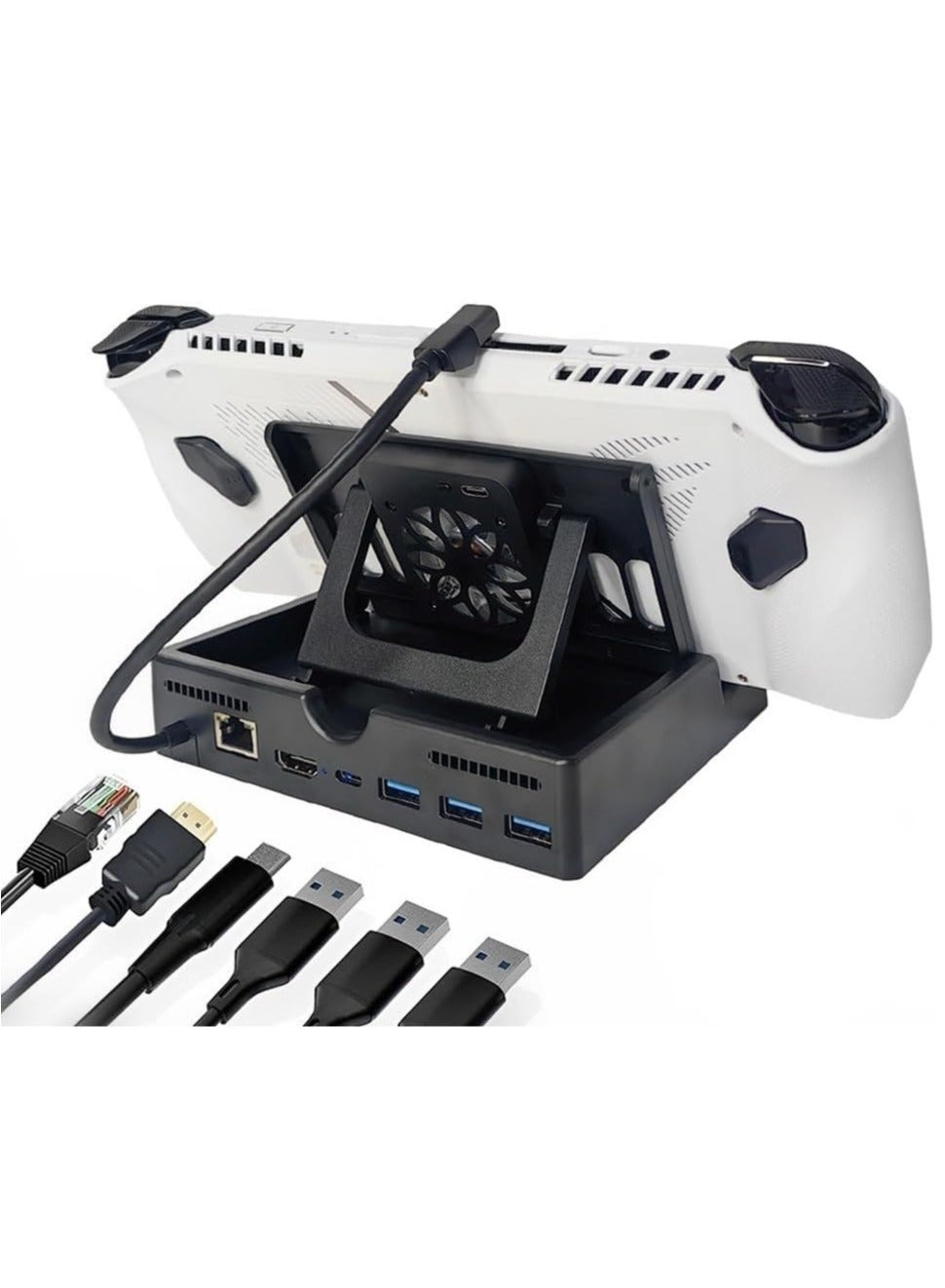 Docking Station with Cooling Fan for ROG…