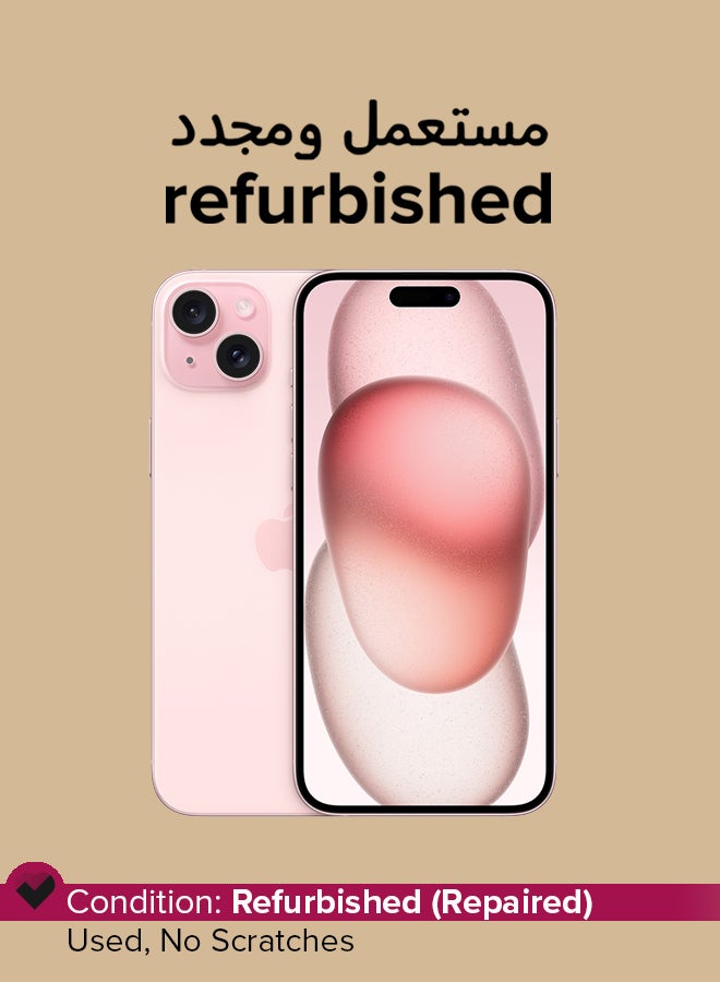 Refurbished - iPhone 15 Plus 128GB Pink 5G…