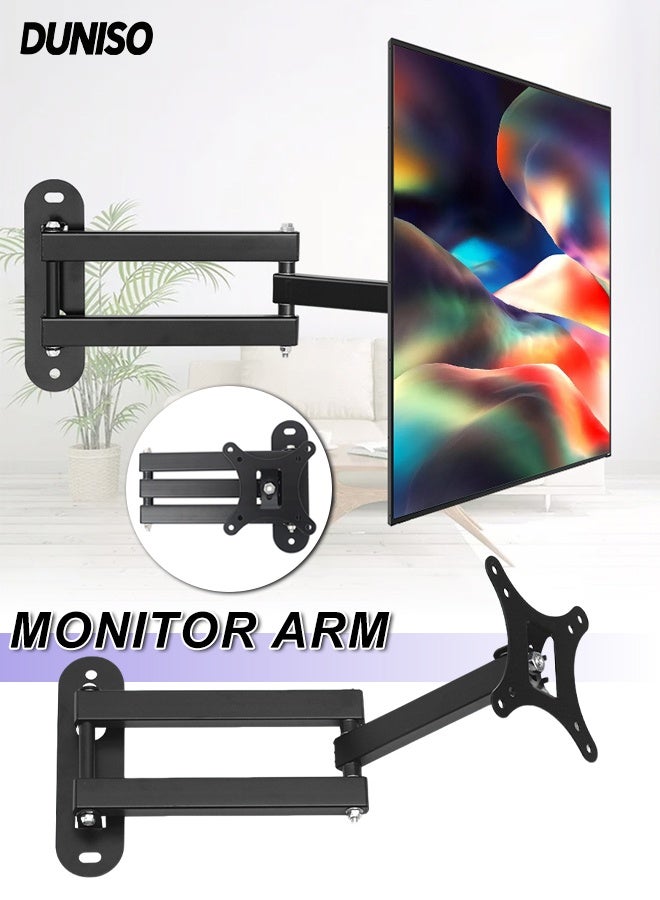 Monitor Arm,TV Monitor Wall Mount Bracket，10 to 27…
