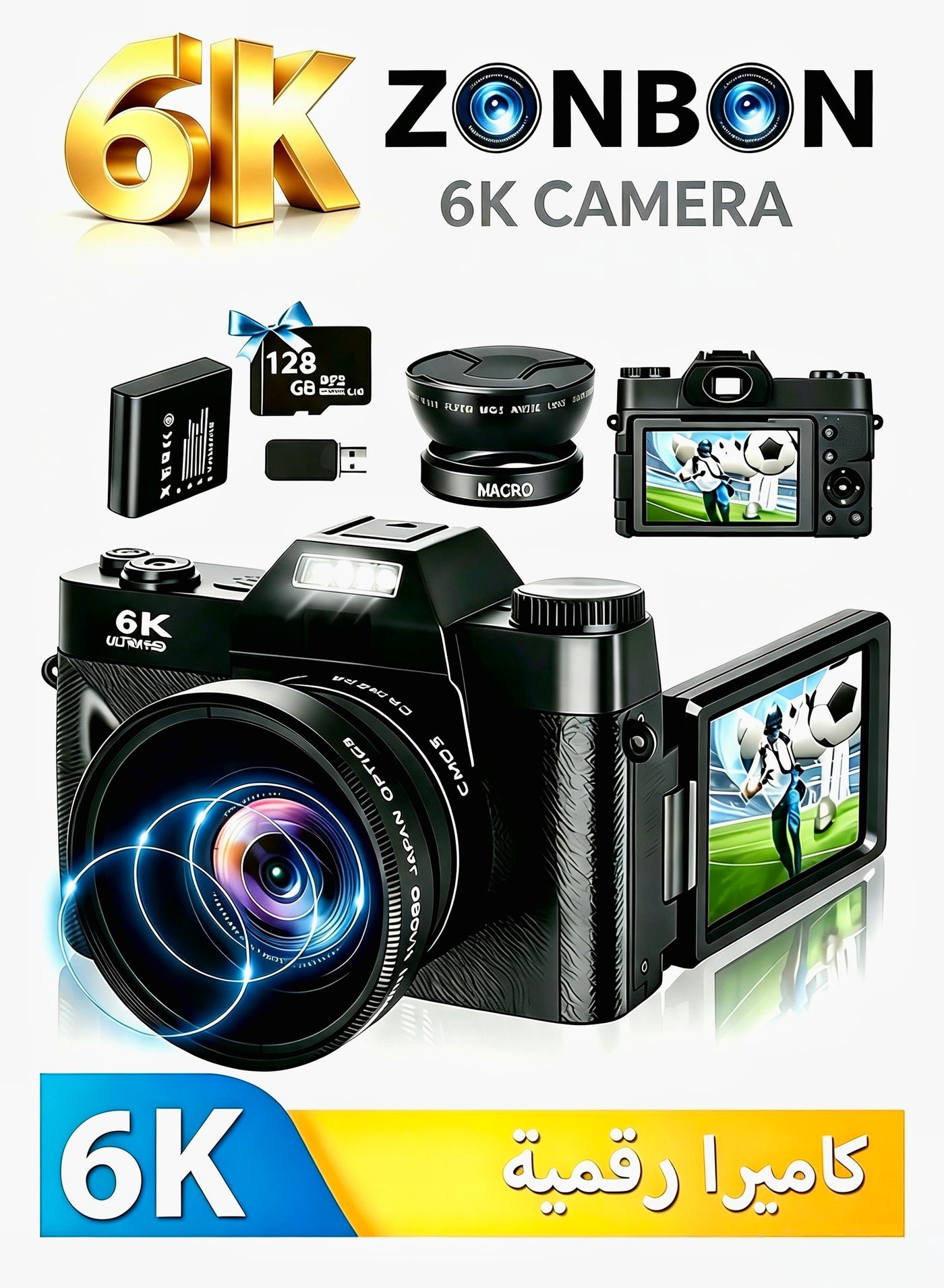 6K Digital Camera for Photography - Digital Cameras…