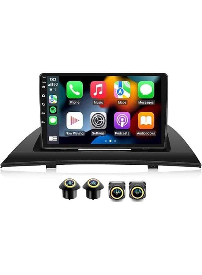 Compare Android Car Stereo for BMW X3 E83 20042012 4GB RAM 64GB ROM Support Carplay, MLink WiFi BT, Radio GPS, 9 Inch IPS.QLED, Screen with 360D Camera Included at KSA Price