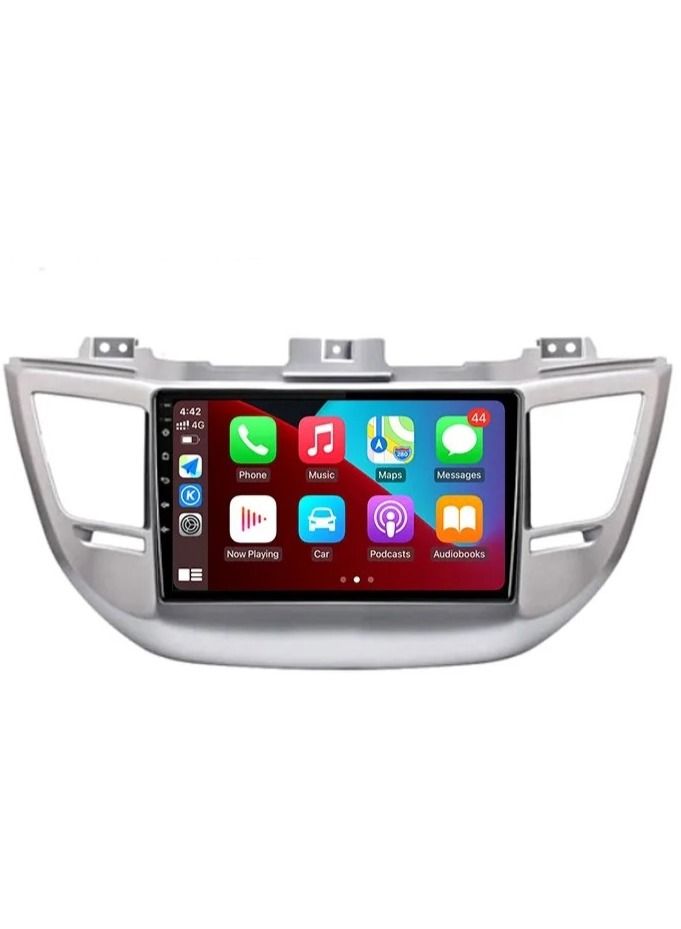 Compare Android Screen For Hyundai Tucson 3 I35 2015 To 2018 4GB RAM Support Apple Carplay Android Auto Wireless QLED Touch Screen DSP AHD Camera Included SIM Card Support Bluetooth at KSA Price