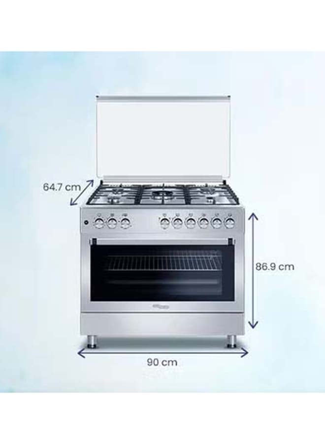 Freestanding Gas Cooker,Oven/Grill with Rotisserie,…