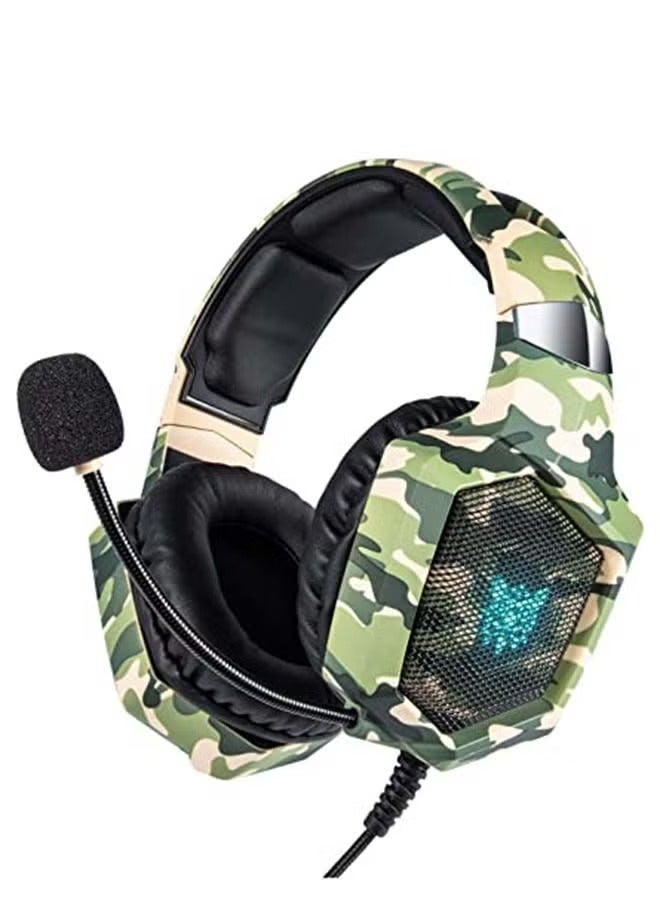 K8 Stereo Over-Ear Gaming Headphones With Mic…