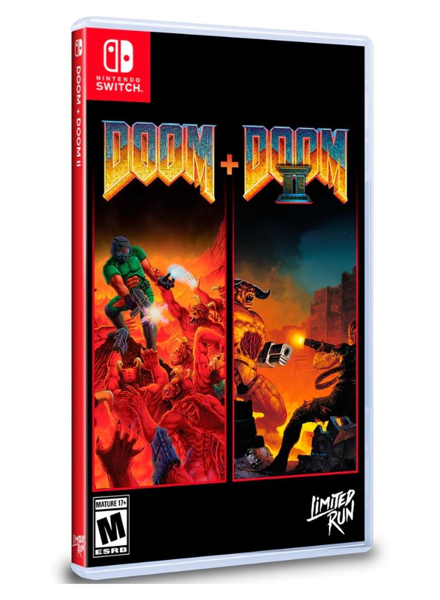 Compare DOOM and DOOM II  Nintendo Switch  Nintendo Switch at KSA Price