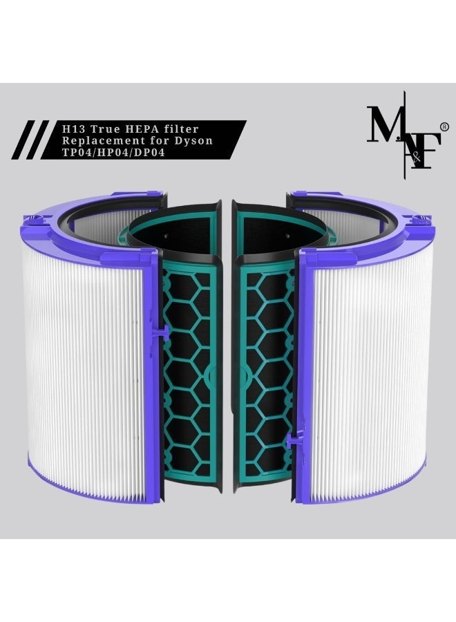 Compare True HEPA Filter Replacement for Dyson TP04HP04DP04 Air Purifier, 360 Combi Glass Carbon Filter at KSA Price
