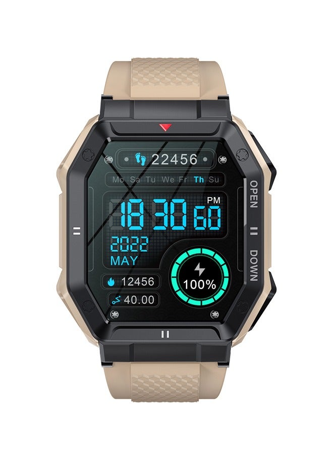 Compare Mens Smart Watch Sports Waterproof Watch 1.85IPS Full Touch Screen Sports Fitness Tracker Heart Rate Blood Pressure Sleep Monitor at KSA Price