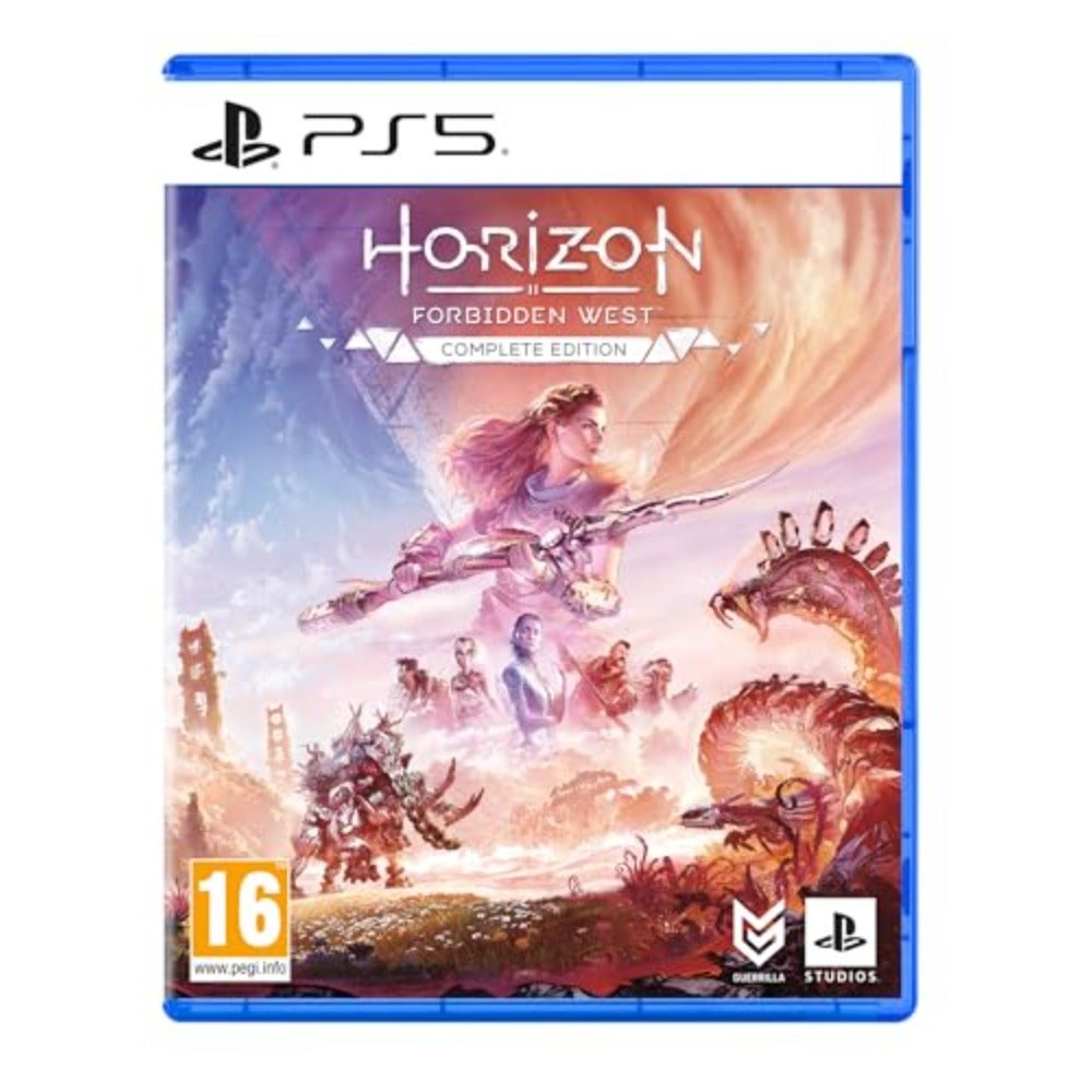 Compare Horizon Forbidden West Complete Edition PS5 For PlayStation 5 Open World Action RPG Single Player Online Features Includes All DLCs Physical Game Disc at KSA Price