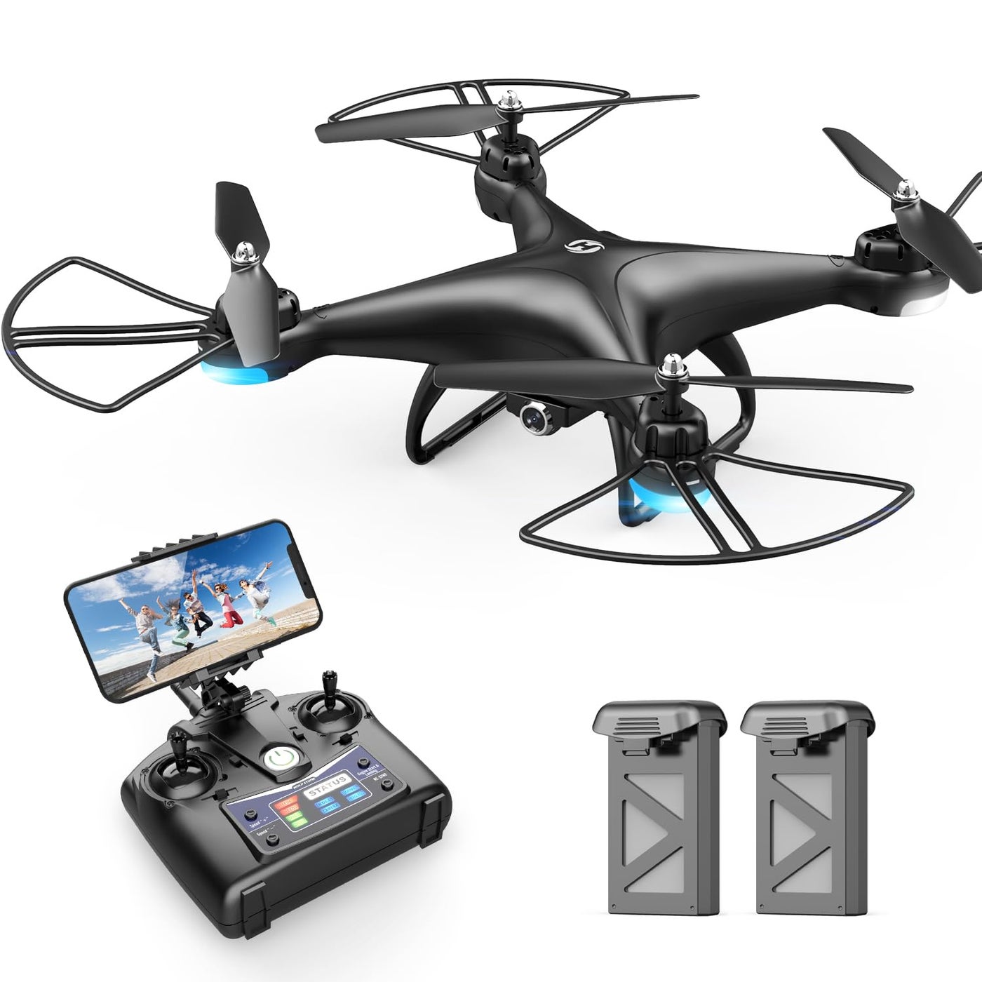 Holy Stone HS110D FPV RC Drone With 1080P HD…