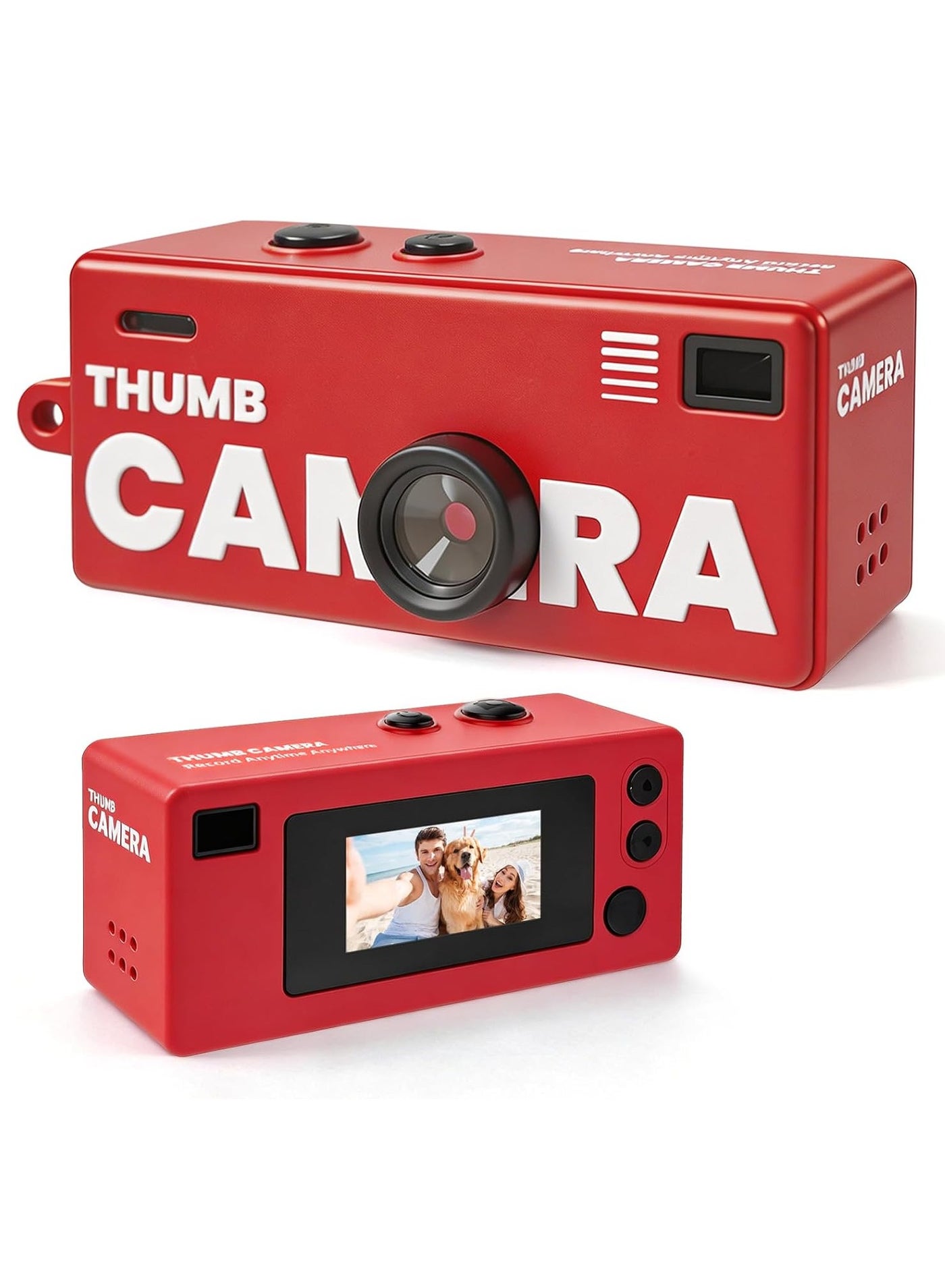 Mini Digital Camera, 1080P HD with 130° Wide Angle…