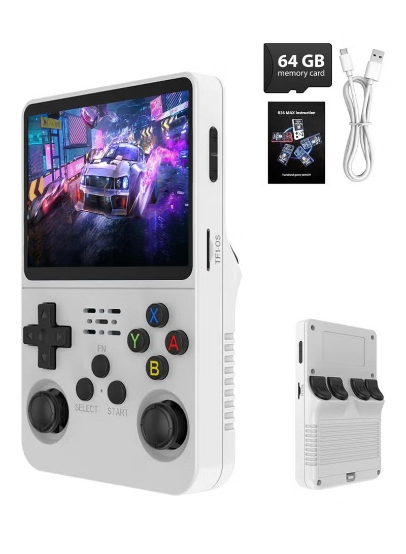 R36S Handheld Game Console, 3.5 Inch IPS Screen…