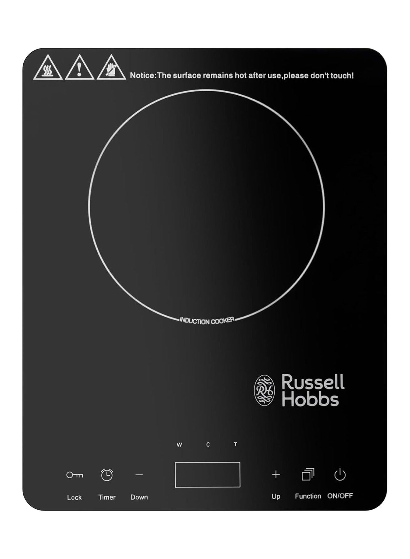 Russell Hobbs T2 Single Induction Cooktop 2000W,…