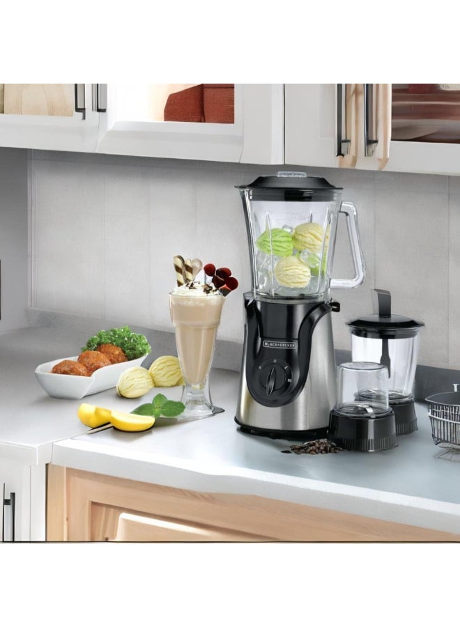 Glass Blender with Grinder and Mincer Chopper 1.5…