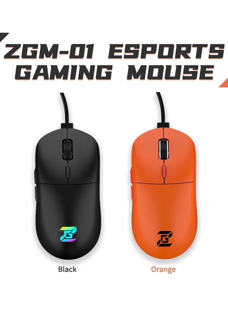 Compare ZIDLI Wired Gaming Mouse  PixArt PMW3389 Optical Sensor  10,000 DPI  Ergonomic Design at KSA Price