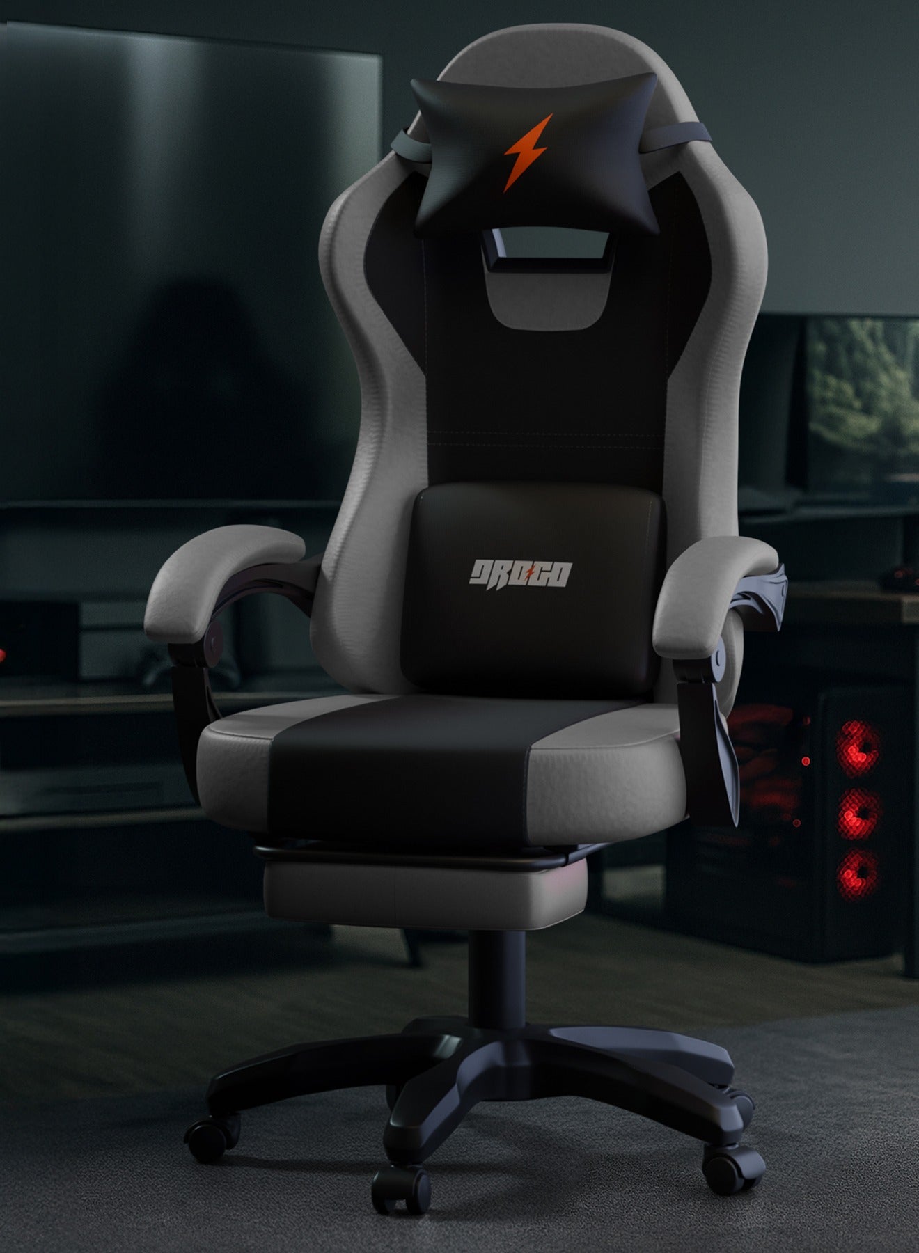 Aura Ergonomic Gaming Chair With Premium PU Leather…