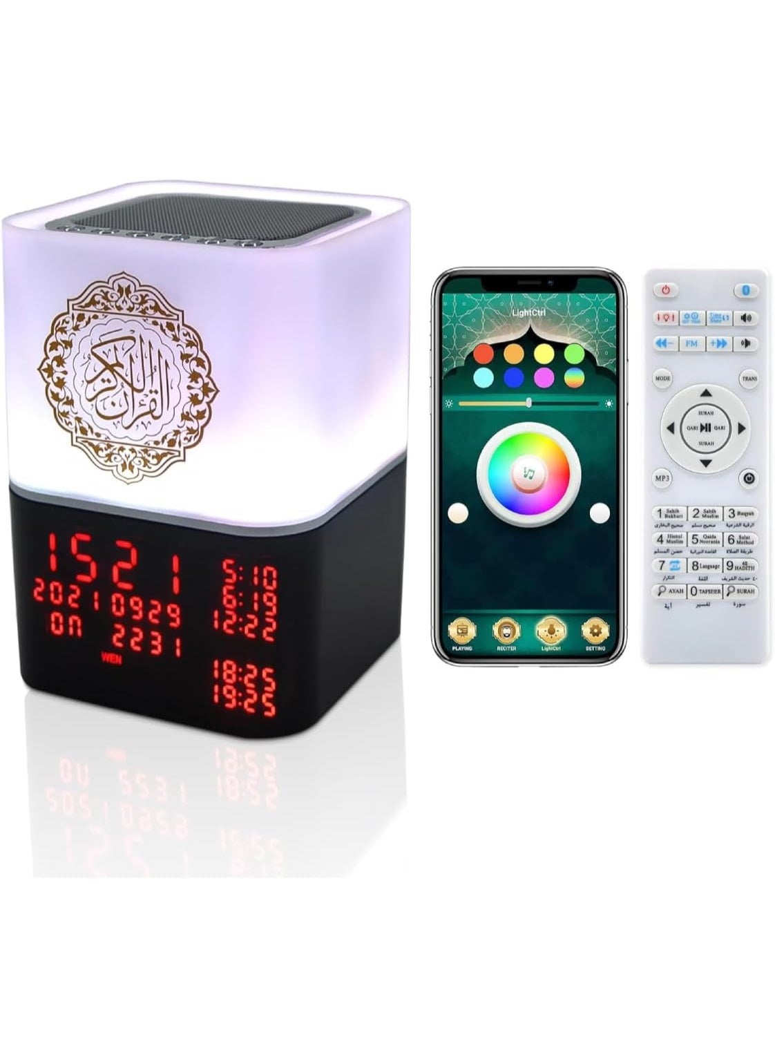 SQ-229 Touch Quran Bluetooth Speaker with Remote &…