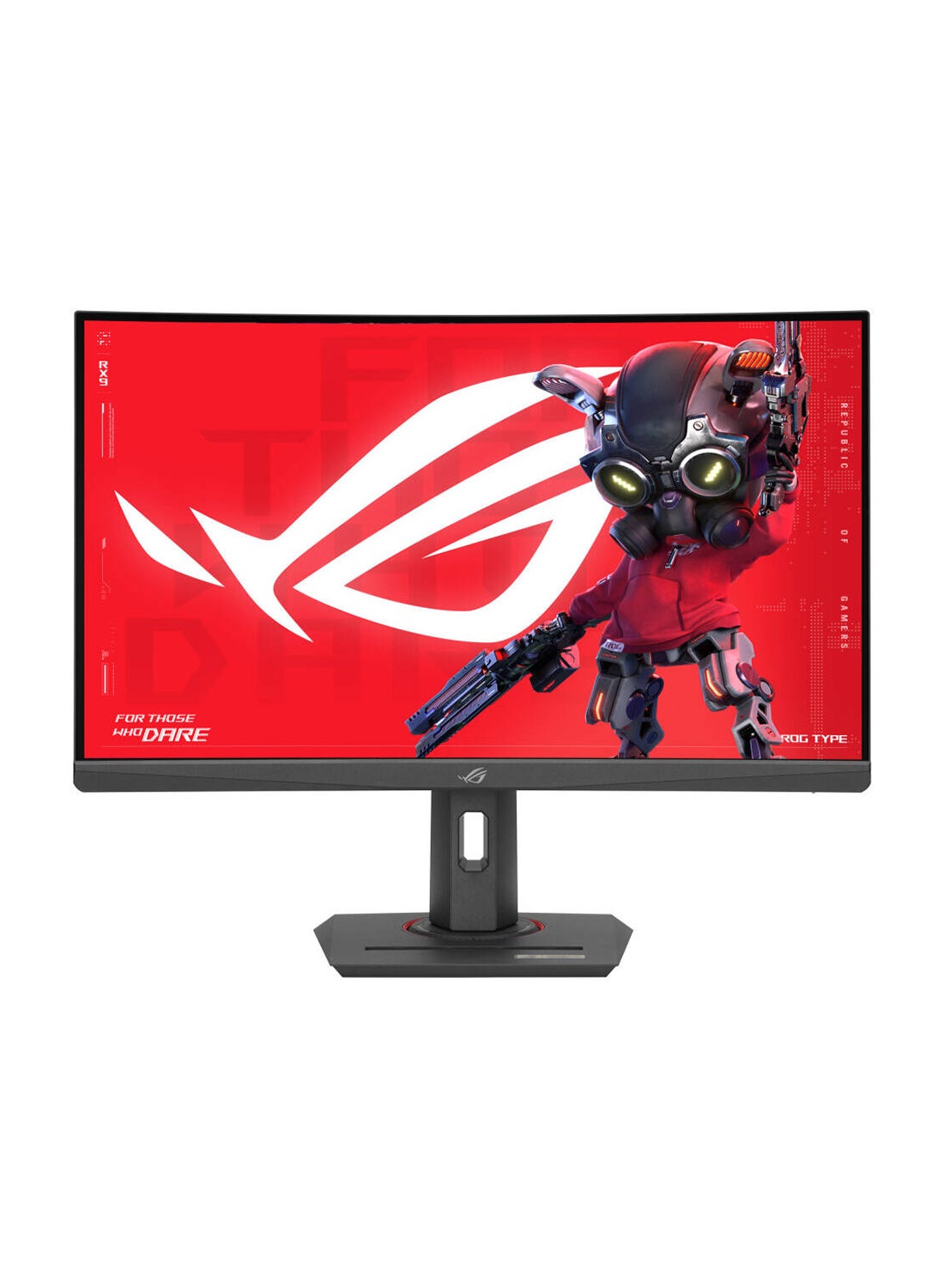 Compare ROG Strix XG27WCS 27 Curved Gaming Monitor, QHD 2560x1440, 180Hz, 1ms GTG, Fast VA Panel, 1500R Curve, DCIP3 95%, HDR10, ELMB Sync, AdaptiveSync, USBC DP Alt, DisplayPort 1.4, HDMI 2.0, HeightTiltSwivel Adjustable, VESA Mount, Black | 90LM0 at KSA Price