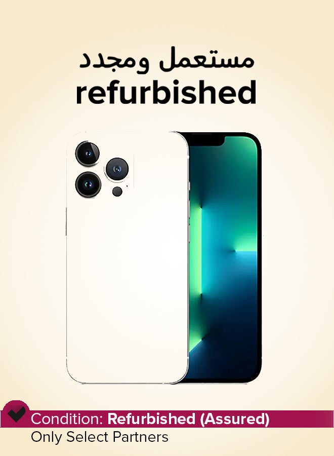 Compare Refurbished  iPhone 13 Pro Max 128GB Silver 5G With Facetime  International Version at KSA Price