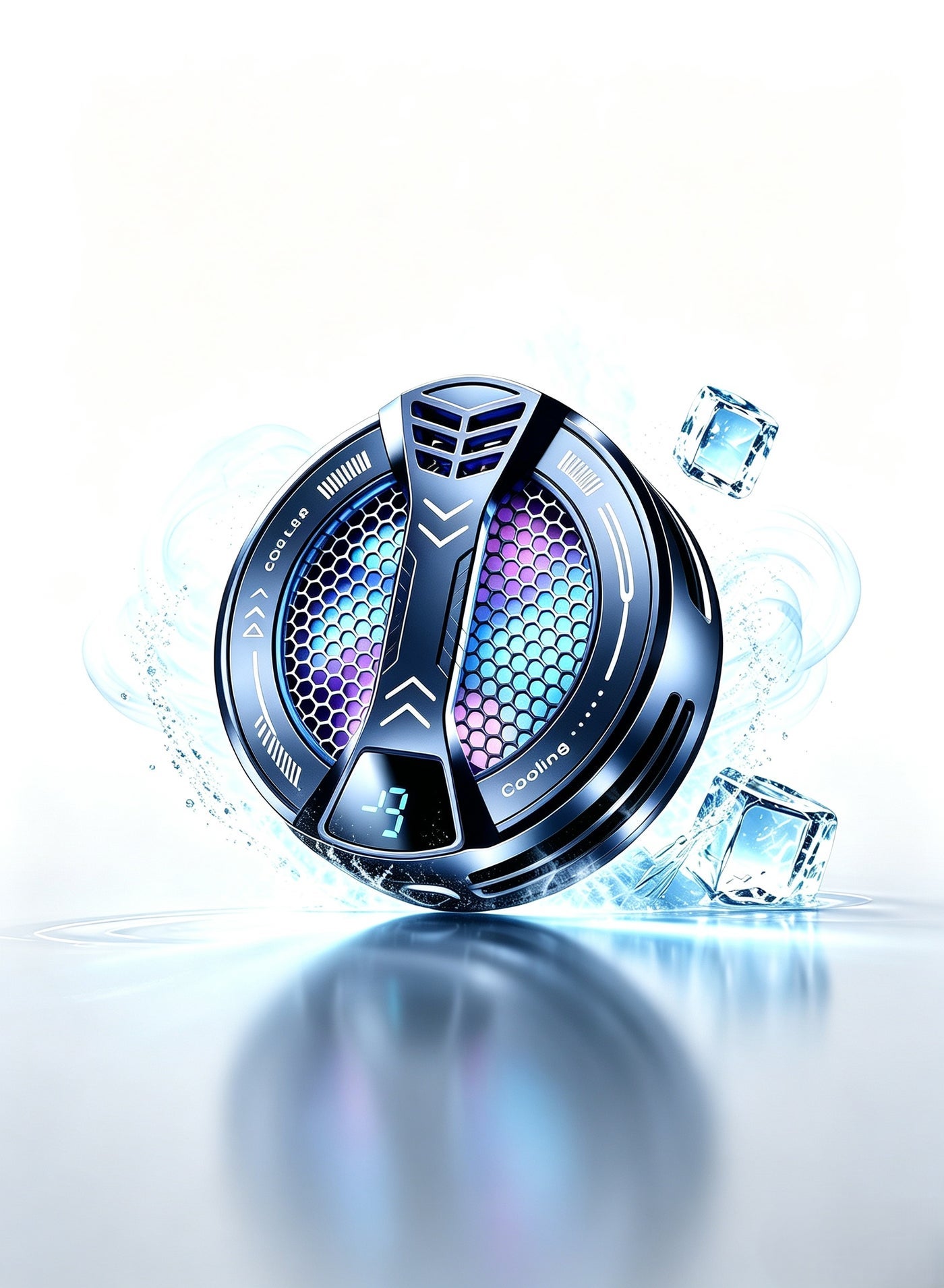 Magnetic Ice Cooling Phone Fan Cooler, Magnetic…