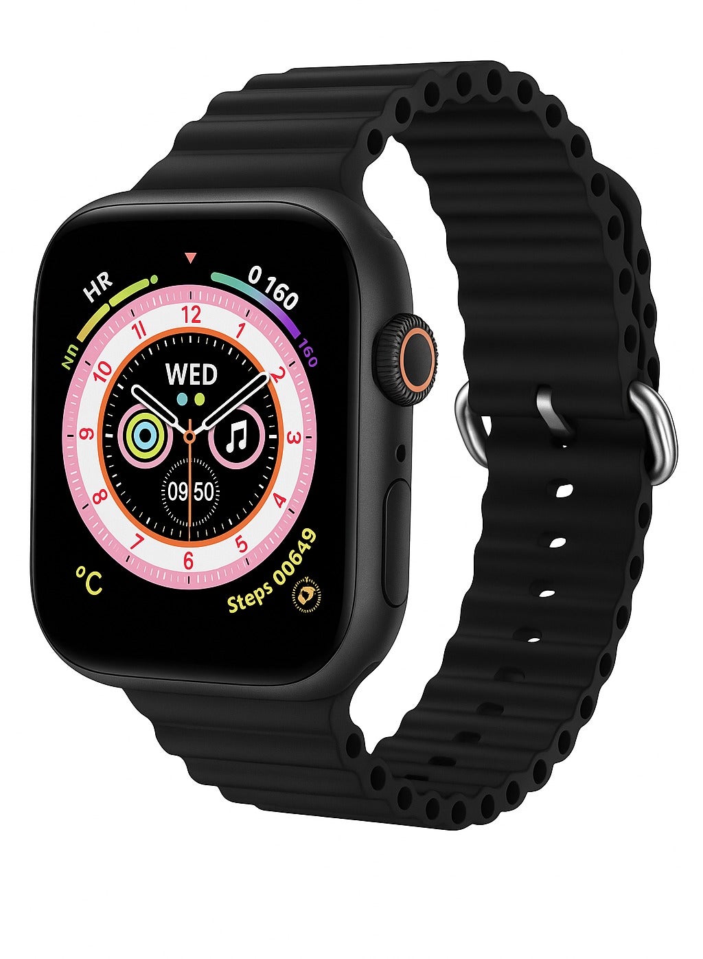 Compare Smart WatchT900 for Girls Boys Kids Teens Men Women with Pressure Monitor Fitness Tracker Call and Message Notification  Rectangular Dial at KSA Price
