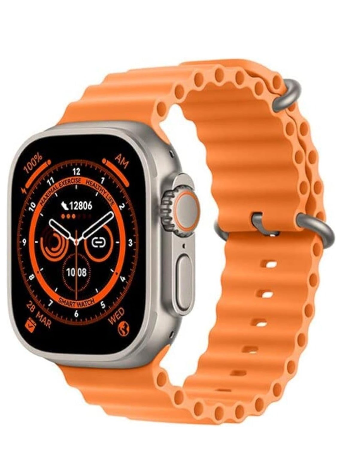 Compare 2023 T800 UItra Smart Watch Ultra Series8 NFC Smartwatch Men Women Bluetooth Call Waterproof Wireless Charging Fitness Bracelet at KSA Price