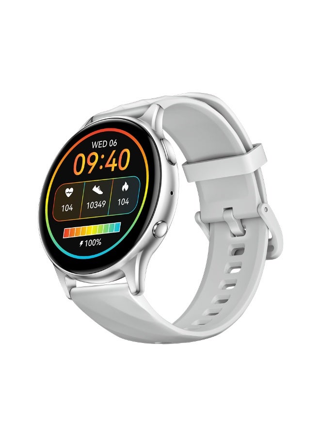 Compare GW5 Smart Watch 1.39 HD Display, Bluetooth Calling, AI Voice Assistant, SpO? & Heart Rate Monitor, 15–20 Day Battery –silver at KSA Price